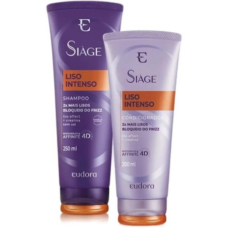 SIAGE LISO INTENSO PACK SHAMP/COND CX/12