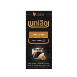 CAFE UNIAO CAPSULA VELLUTO 10X52G CX10