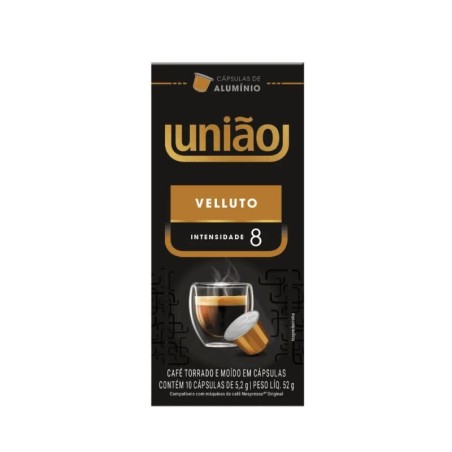 CAFE UNIAO CAPSULA VELLUTO 10X52G CX10