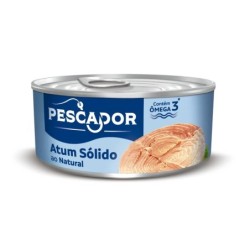 PESCADOR ATUM SOLIDO NATURAL 140GR CX/24
