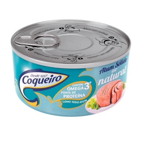 COQUEIRO ATUM SOLIDO NATURAL 170GR CX/24