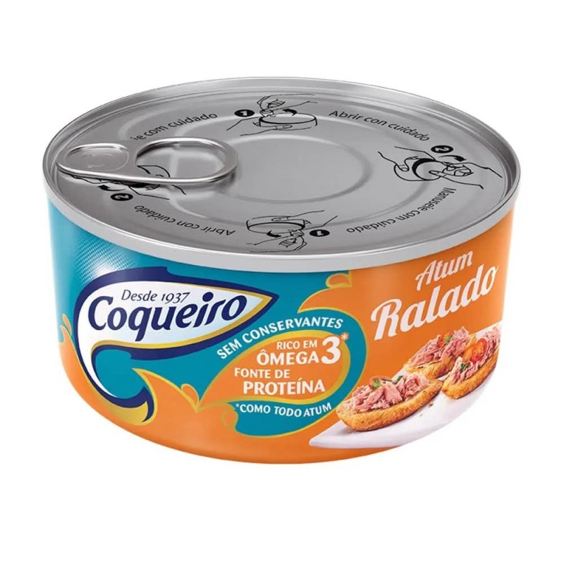 COQUEIRO ATUM RALADO OLEO 170 GR CX/24