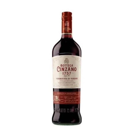 CINZANO BOTTEGA VERMOUTH ROSSO 1L CX/6