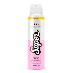 SUPER DESODORANTE VELVET 150ML CX/12