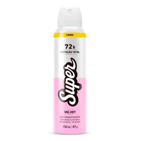 SUPER DESODORANTE VELVET 150ML CX/12