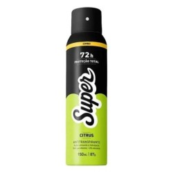 SUPER DESODORANTE CITRUS 150ML CX/12