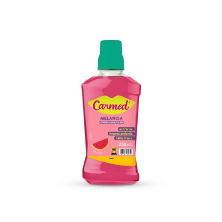CARMED ENXAGUA BUCAL MELANCI 250ML CX/12