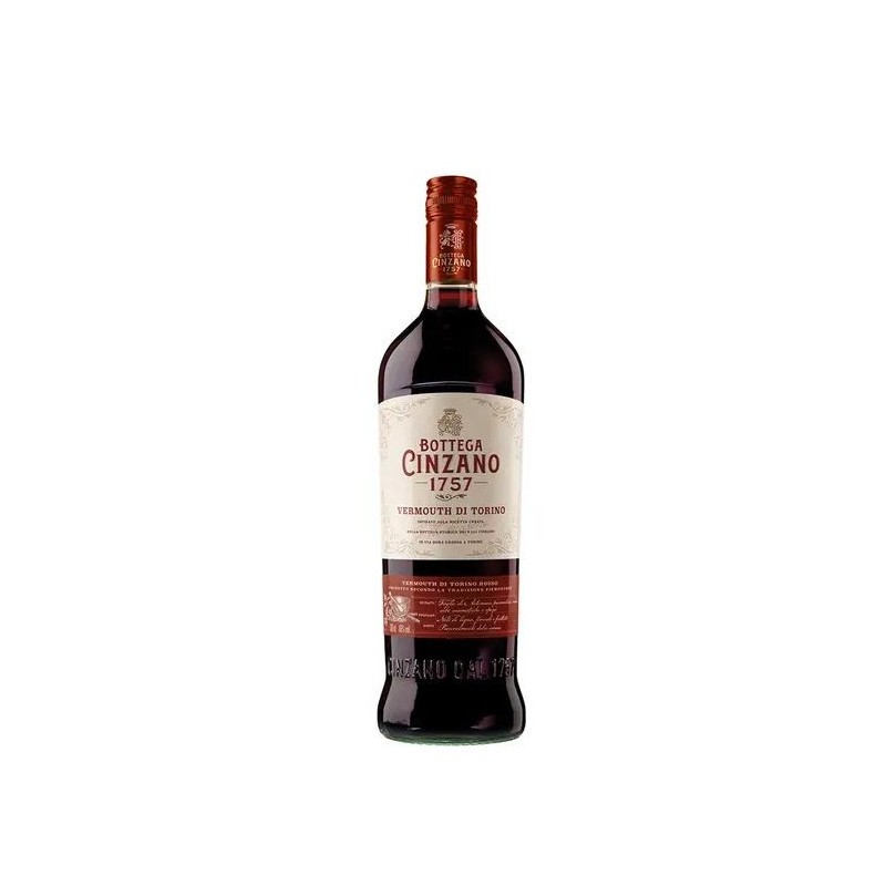 CINZANO BOTTEGA VERMOUTH ROSSO 1L CX/6