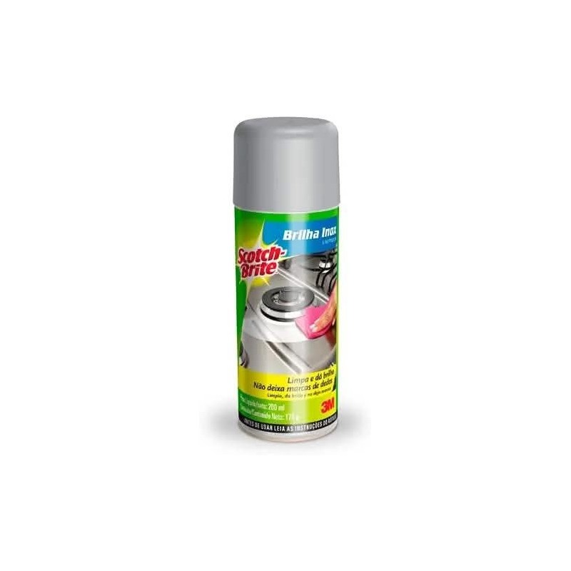 SCOTCH-BRITE BRILHA INOX 170G CX12