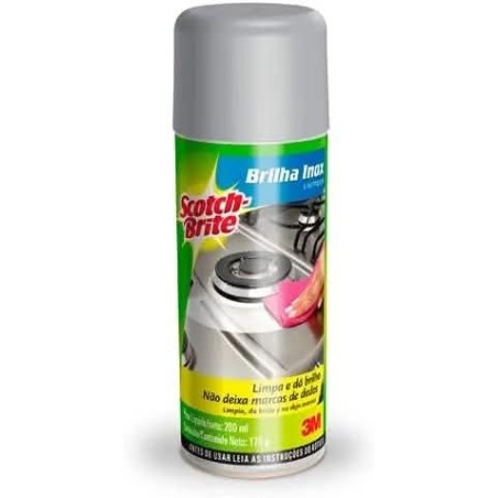 SCOTCH-BRITE BRILHA INOX 170G CX12
