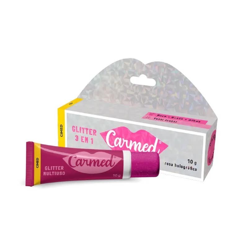CARMED HID LAB GLITTER 3 EM 1 10G CX/28