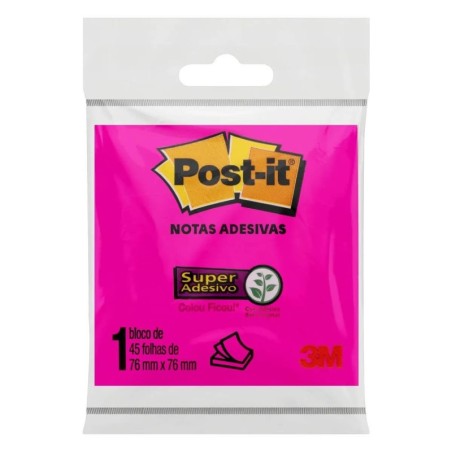 3M POST-IT ROSA 45F CX/12