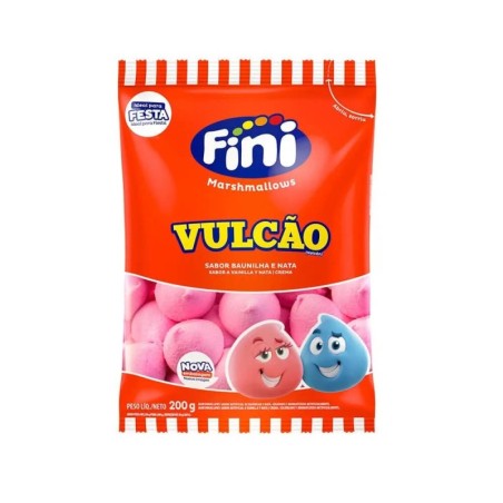 FINI MARSH VULCAO ROSA 200GR CX/12