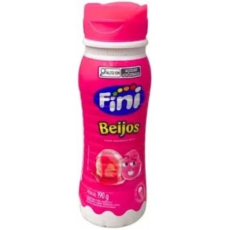 FINI CALDA SORVETE BEIJOS190G CX/12
