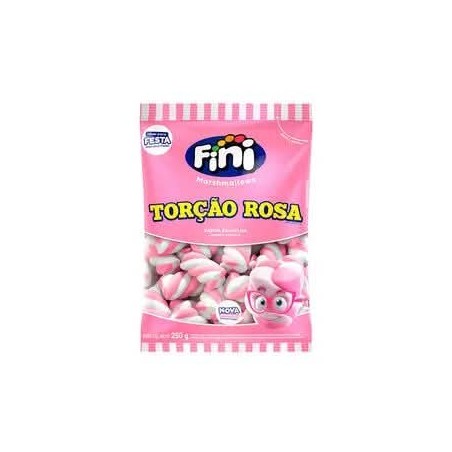 FINI MARSH RECH ROSA/BRANCO 200GR CX/12