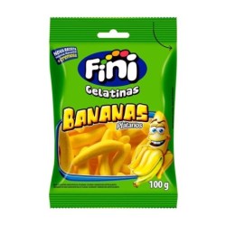FINI BALA GELATINAS BANANAS 80GR CX/12