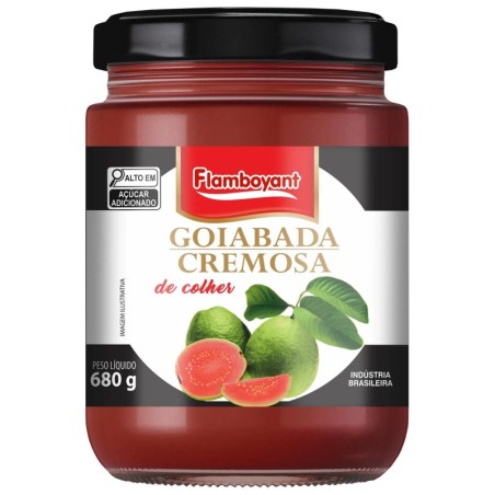 FLAMB GOIABADA CREMOSA VIDRO 680GR CX/12