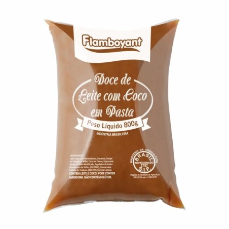 FLAMB D. LEITE PVC C/COCO 800 GR CX/12