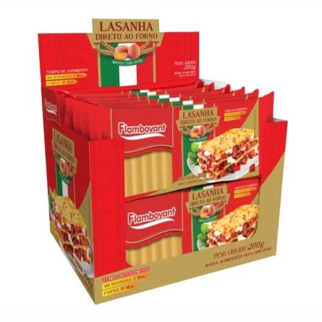 FLAMB MASSA LASANHA 200G DP12 X CX/4