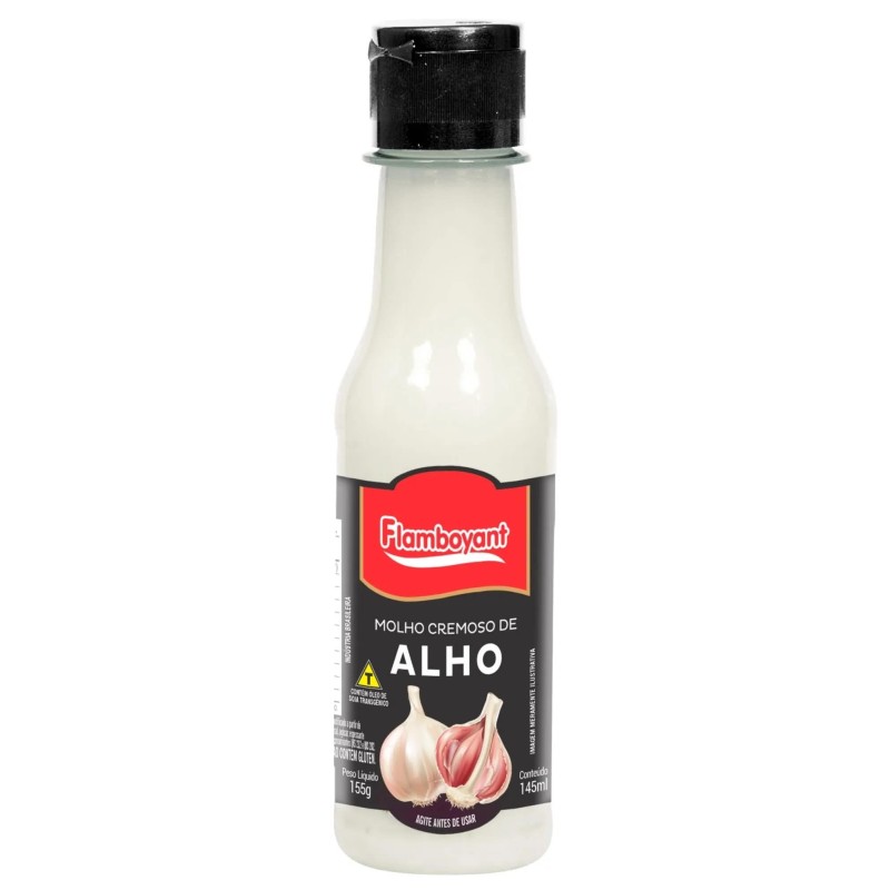 FLAMB MOLHO CREM ALHO 145ML CX/12