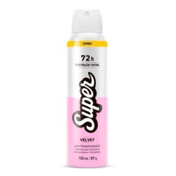 SUPER DESODORANTE VELVET 150ML CX/12