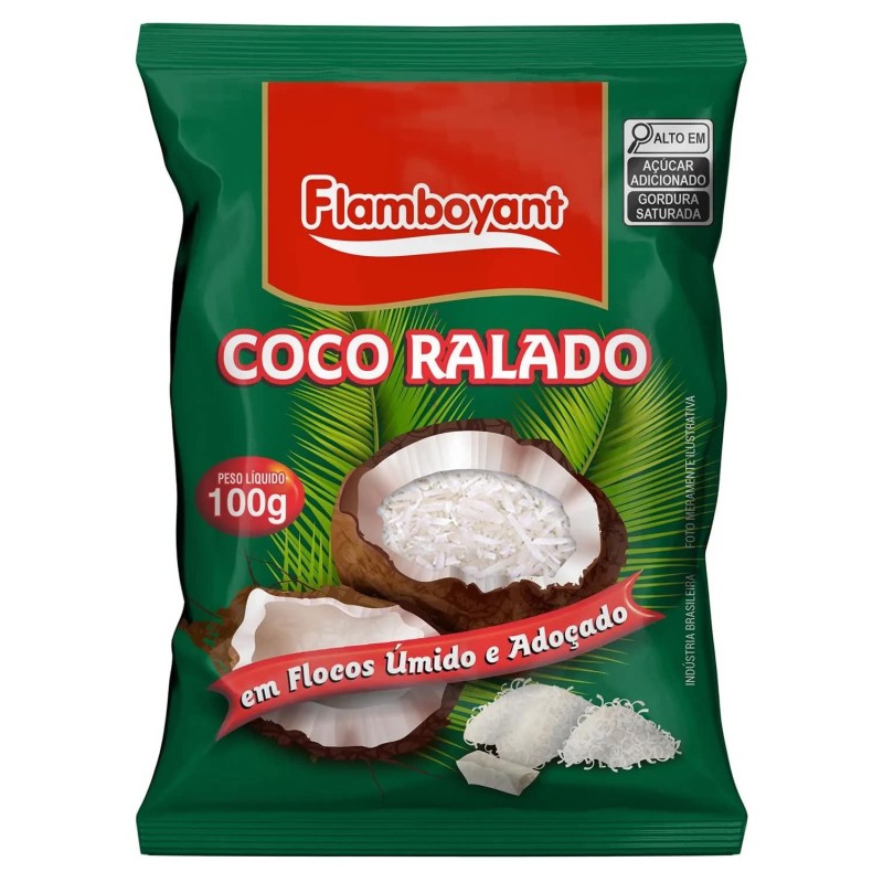 FLAMB COCO FLOCADO UMIDO 100 GR CX/24