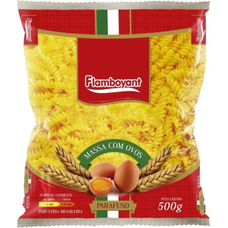 FLAMB MASSA PARAFUSO OVOS 500GR FD/24