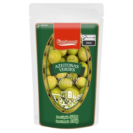 FLAMB AZEITONA VD C/C SACHE 150GR CX/24