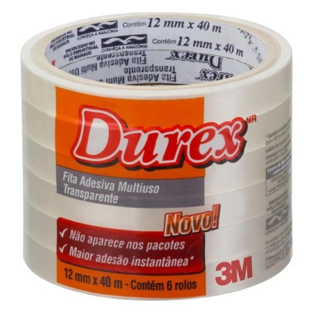DUREX TRANSP 12MMX40M CJ/6 CX120