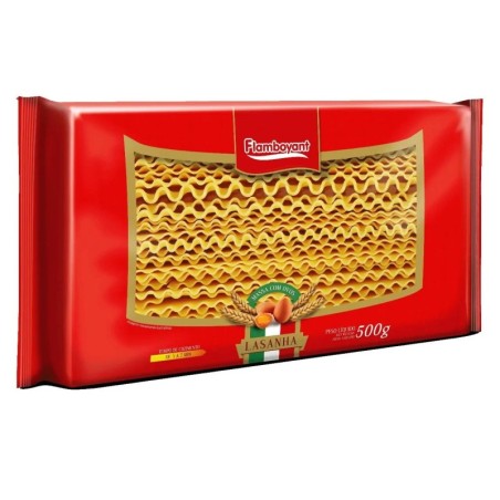 FLAMB MASSA LASANHA OVOS 500GR CX/20