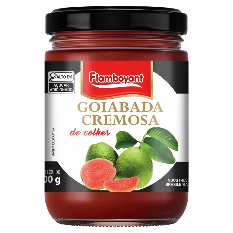 FLAMB GOIABADA CREMOSA VIDRO 400GR CX/12