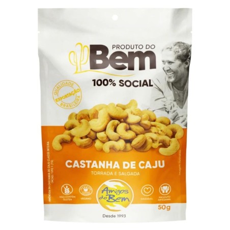 CAST CAJU SALG AMIGOS BEM 50G CX/24