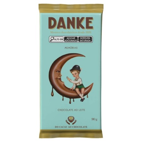 DANKE BARRA FLOW AO LEITE DP14X90GR CX/6
