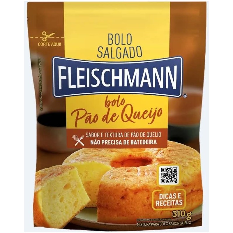 FLEIS M.BOLO ESC PAO QUEIJO 310GR CX/20