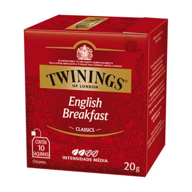 TW CHA PRETO BREAKFAST DP/10SCH CX/12