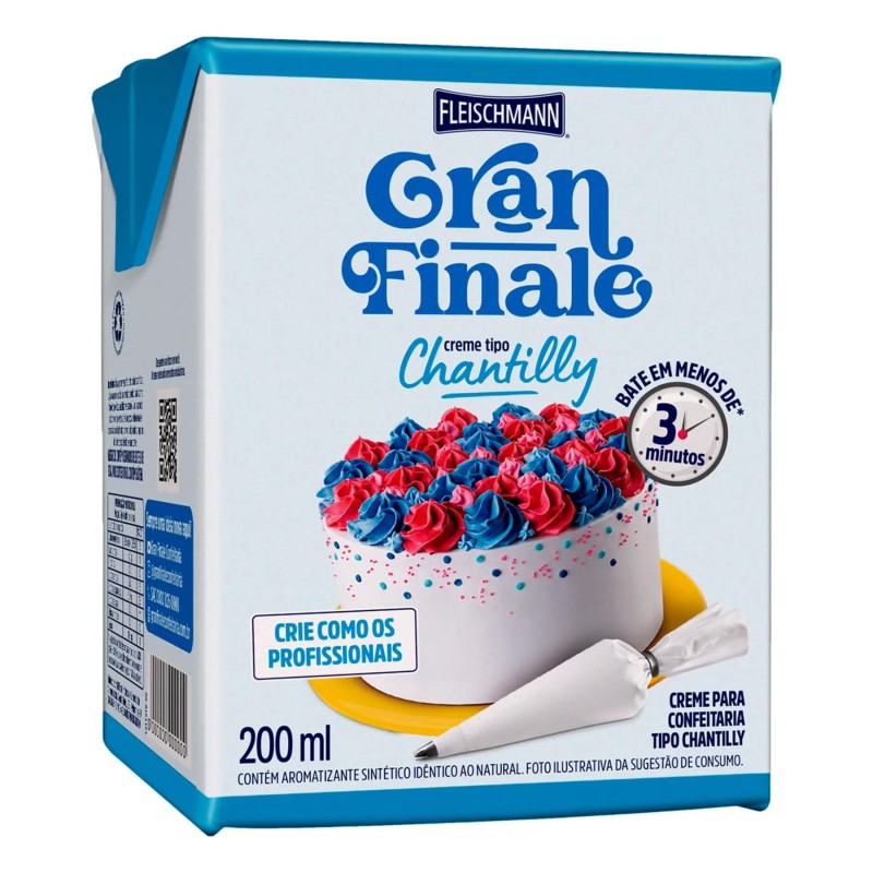 FLEIS. CREME CHANTILLY GRAN 200ML CX/27