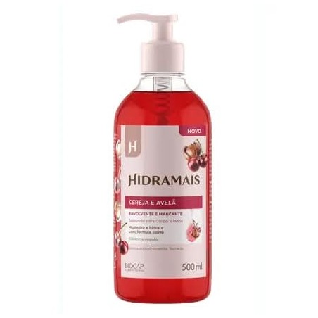 HIDRAMAIS SAB LIQ CEREJ/AVEL 500ML CX/12
