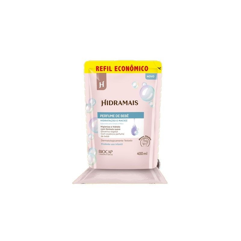 HIDRAMAIS SAB REF PERF BEBE 400ML CX/12
