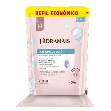 HIDRAMAIS SAB REF PERF BEBE 400ML CX/12