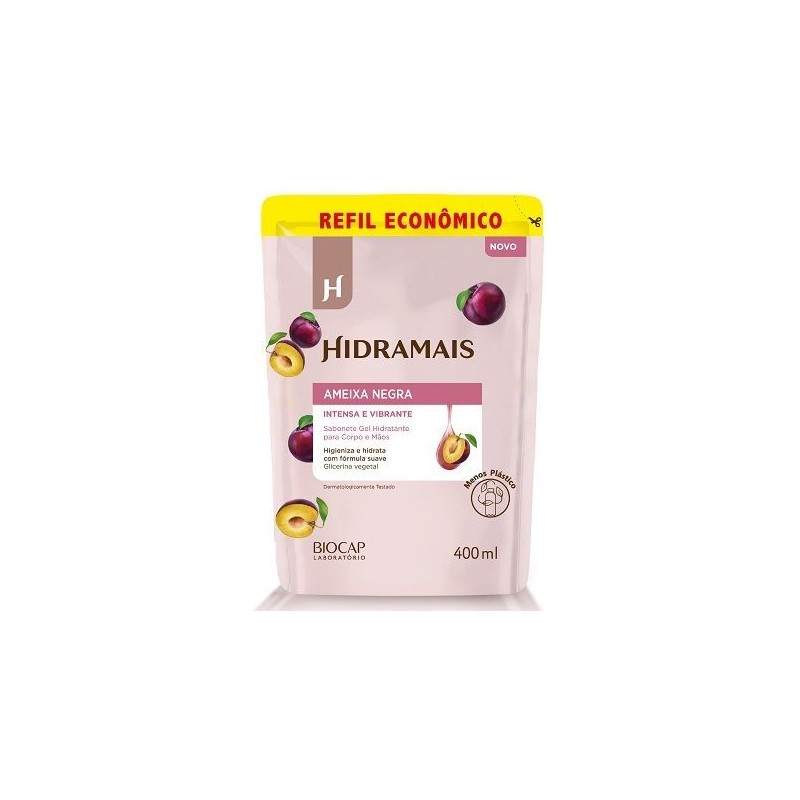 HIDRAMAIS SAB REF AMEIX/NEGR 400ML CX/12