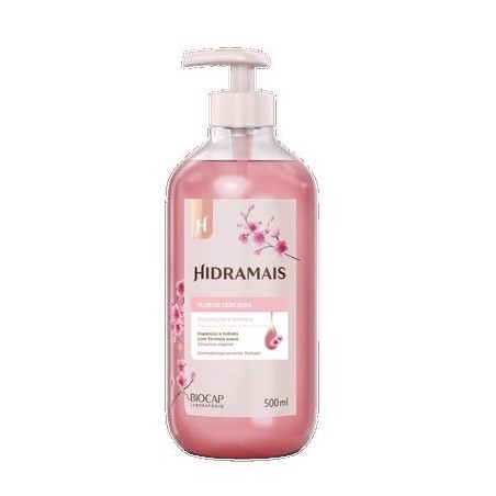 HIDRAMAIS SAB LIQ FLOR/CEREJ 500ML CX/12
