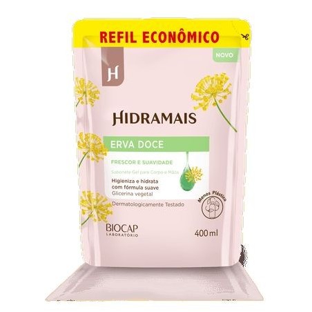 HIDRAMAIS SAB REF ERVA DOCE 400ML CX/12