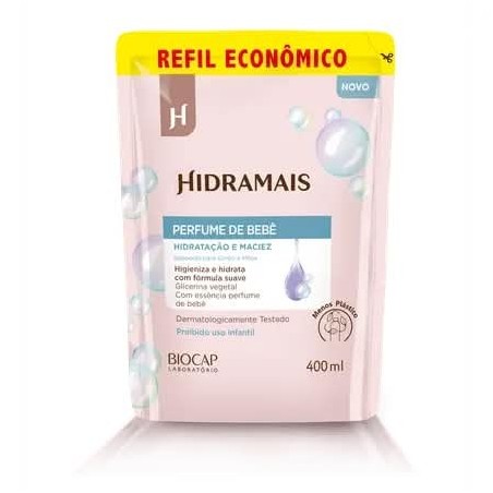 HIDRAMAIS SAB REF PERF BEBE 400ML CX/12