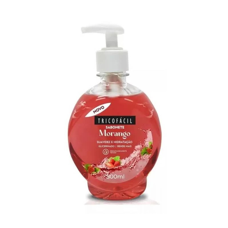 TRICOFÁCIL SAB LIQ MORANGO 500ML CX/12