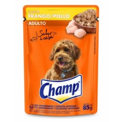 CHAMP SC ADULTO FRANGO DP 20X85GR CX/2