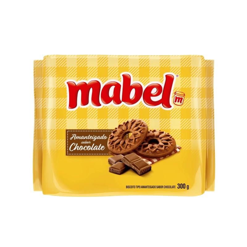 MABEL AMANTEIGADO CHOCOLATE 300GR CX/32