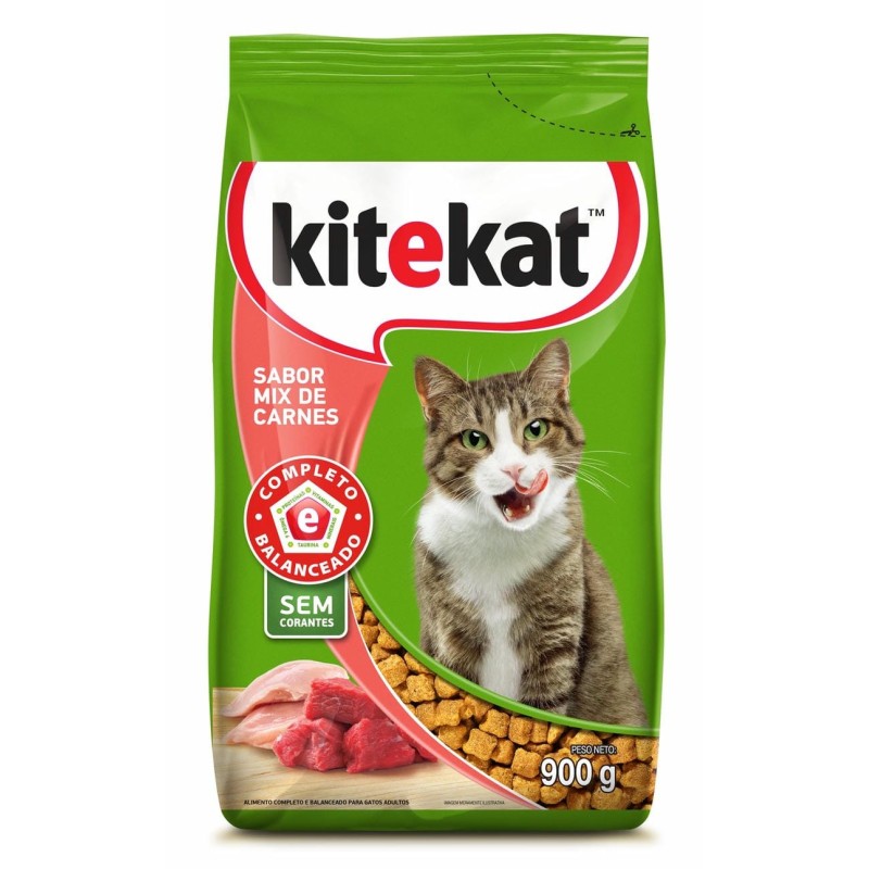 KITEKAT DRY AD MIX DE CARNES 900G FDC/10