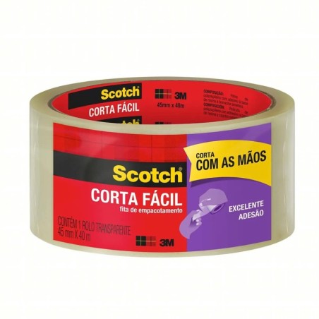 FITA CORTA FÁCIL 45MMX40M INDIVIDU CX20