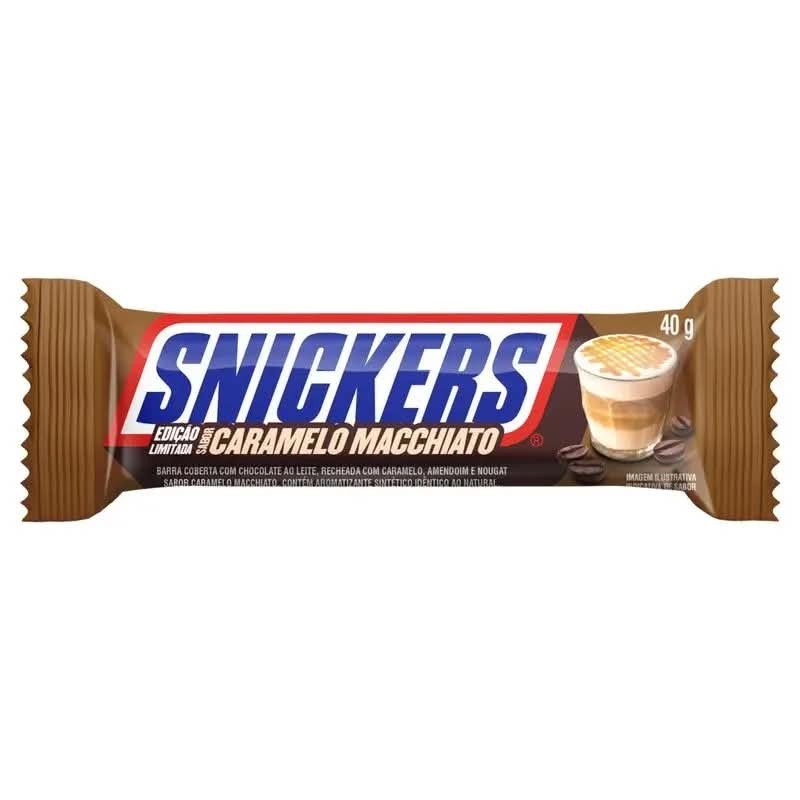 SNICKERS MACCHIATO DP 20X40G CX/ 12