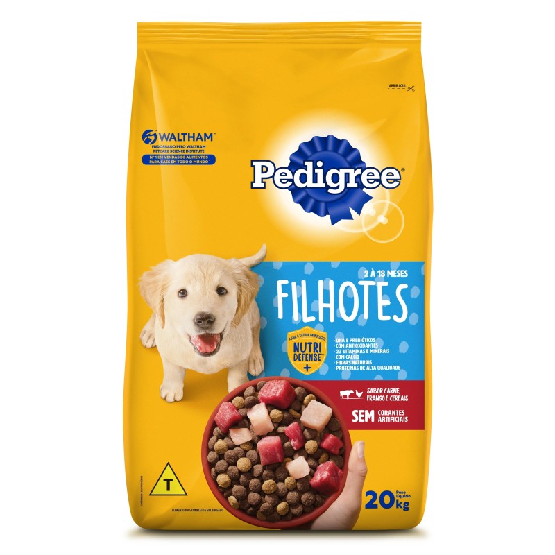 PEDIGREE VP FILHOTE MED/GRA 20KG